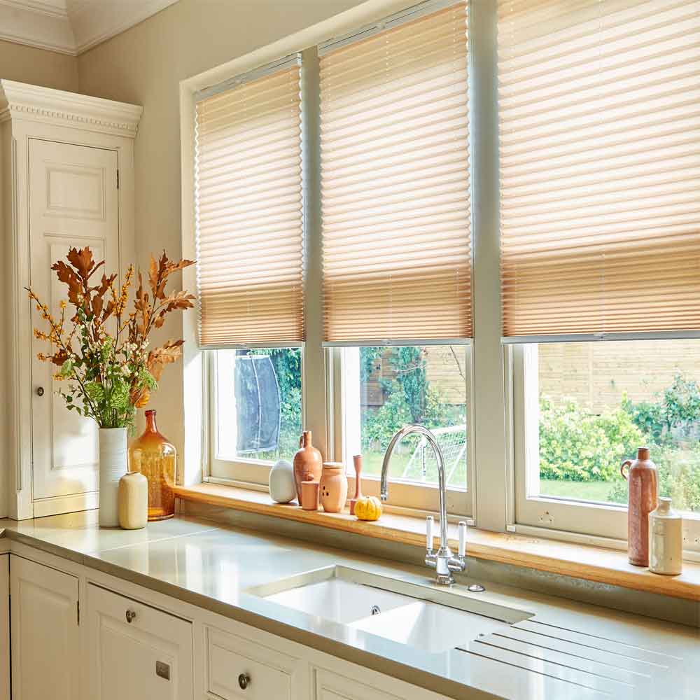 Pleated blinds in Bromley
